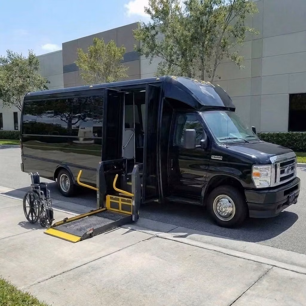 torrington 18 passenger minibus wheelchair lift