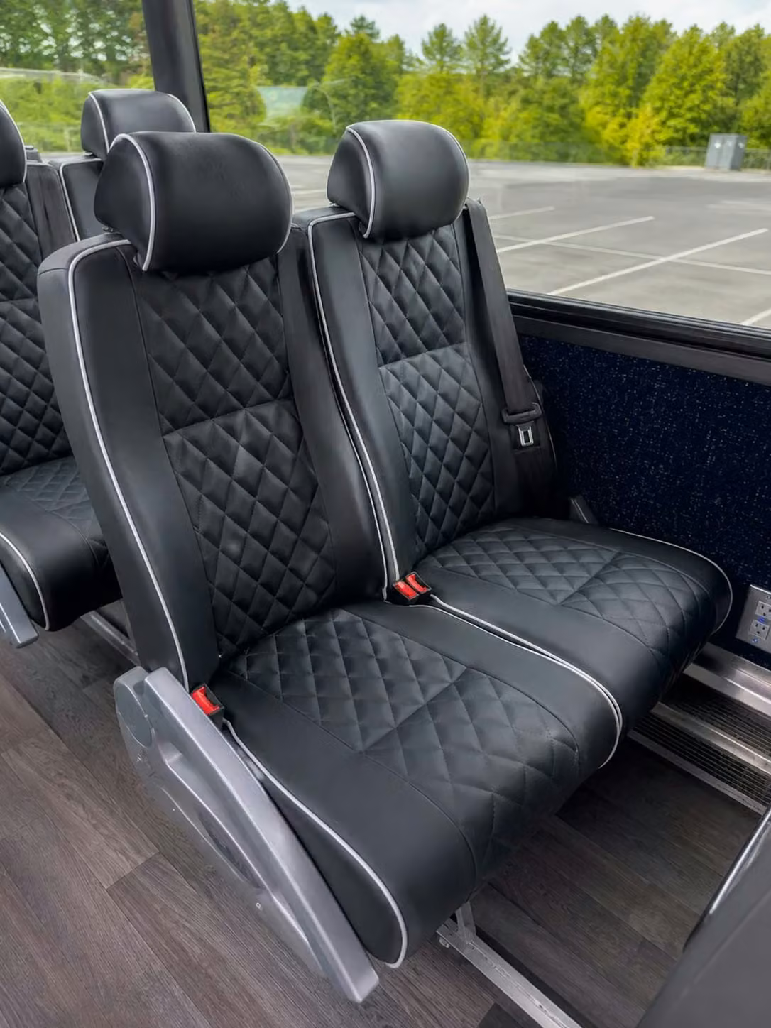 torrington 56 passenger charter bus reclining seats