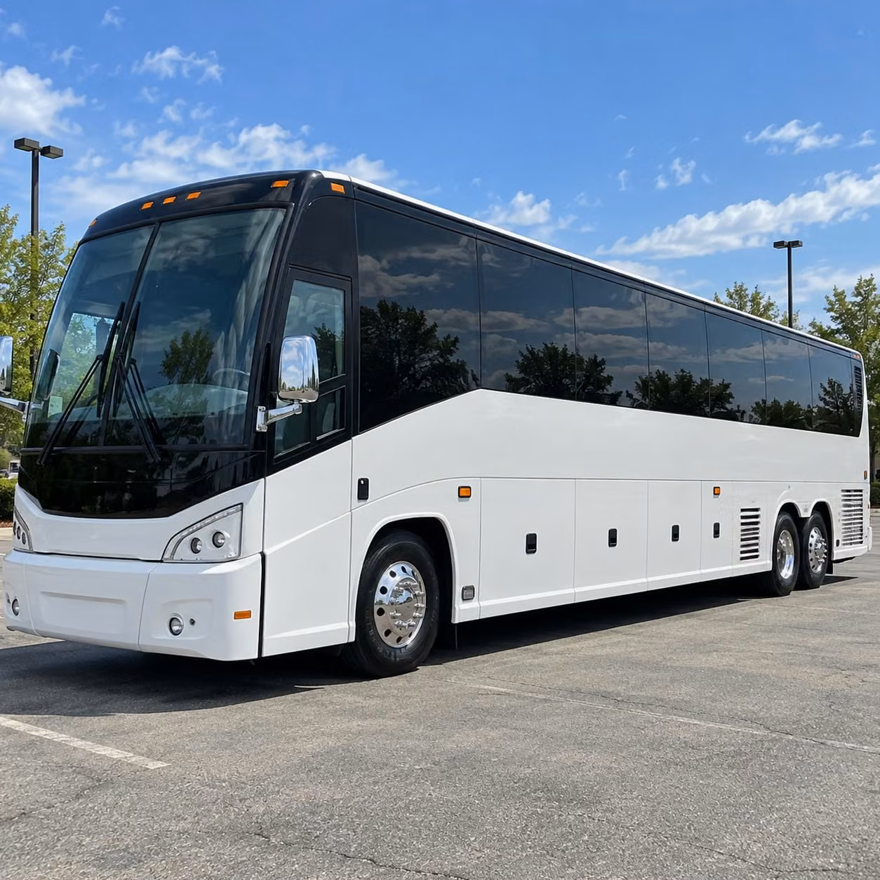torrington 56 passenger charter bus rental