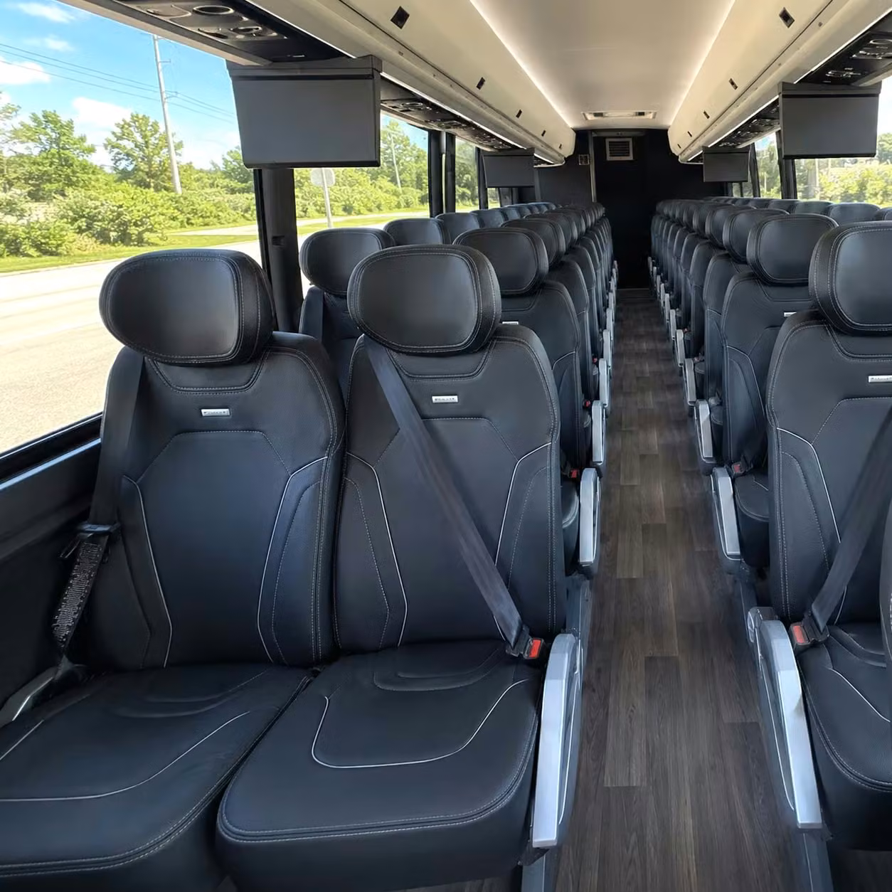 torrington charter bus interior 1