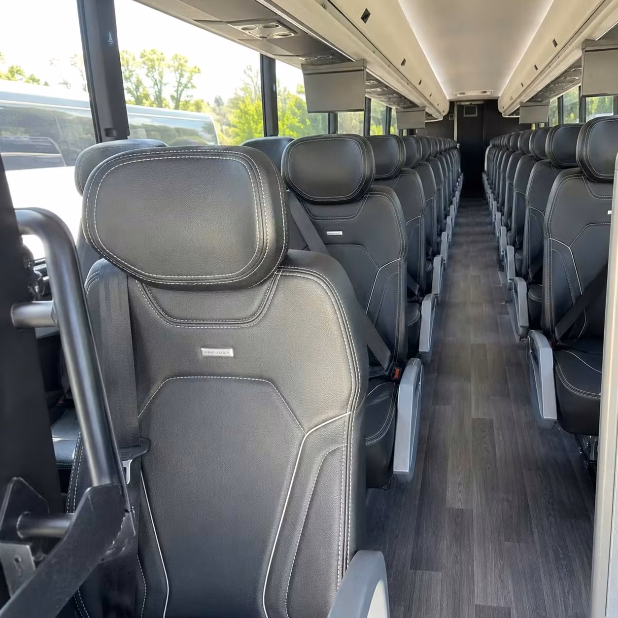 torrington charter bus interior 2