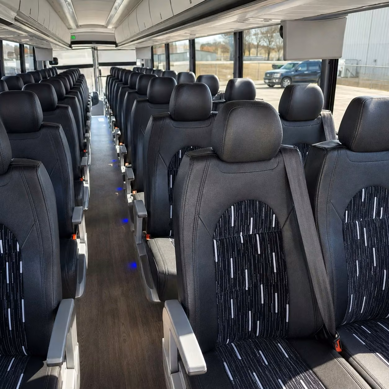 torrington charter bus interior 3