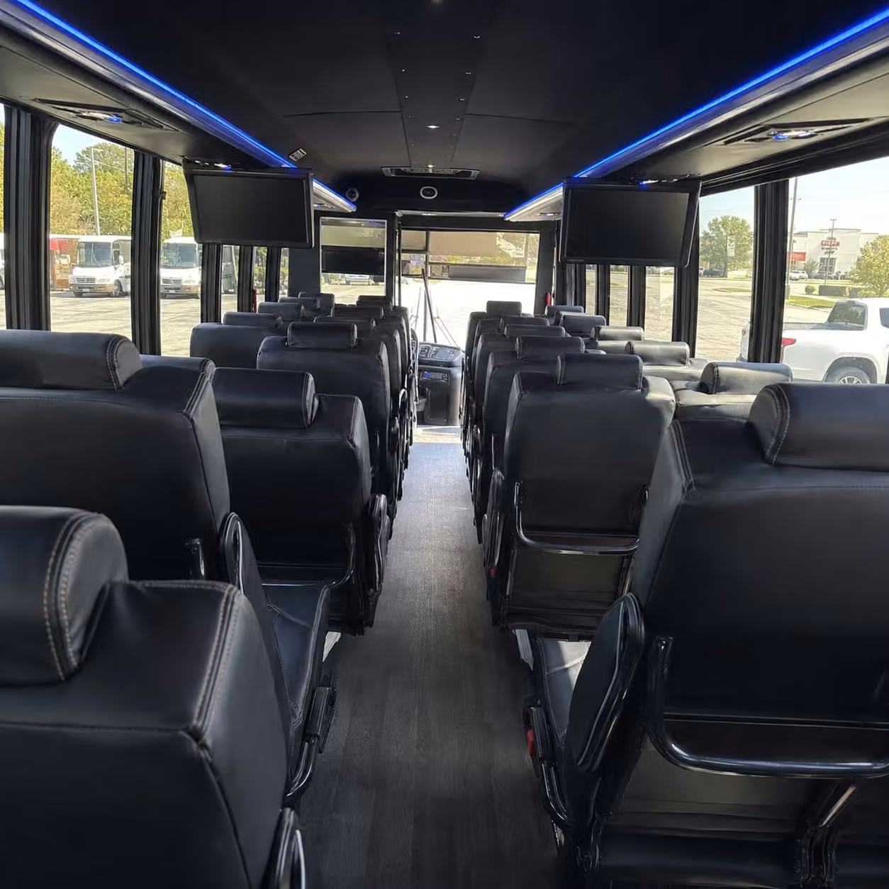 torrington minibus interior 1