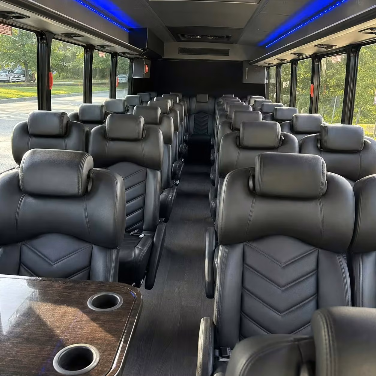 torrington minibus interior 2