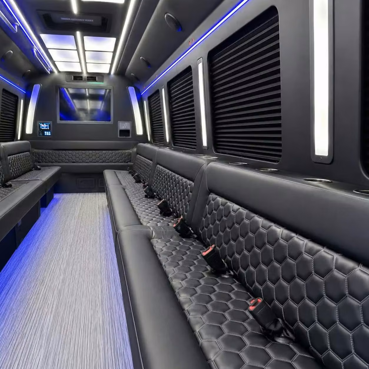 torrington party bus party lighting